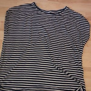 striped t shirt.